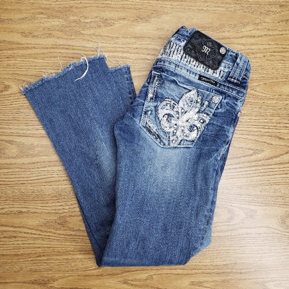 Distressed Miss Me Jeans